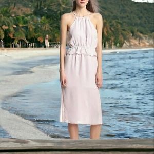 BCBG Generation Pearl Haze Prplum Halter Events Party Special Occasions Dress S